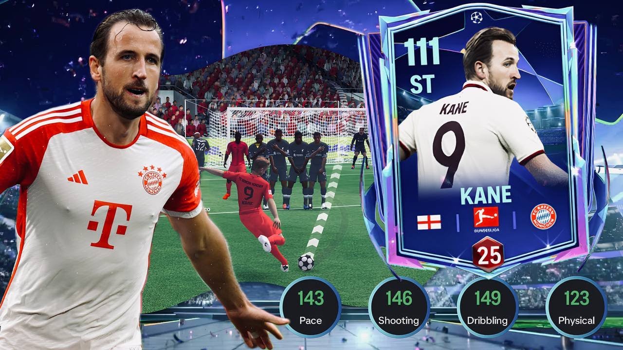 Review HARRY KANE 107 ST UCL 25 Road to the Final Player Fc Mobile