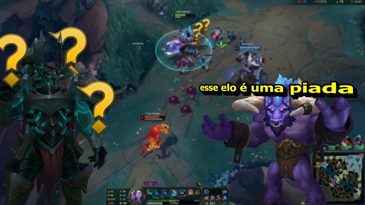 ESSES NOVOS CAMPEÕES SÃO MUITO MÓVEIS ! - Mordekaiser vs Ambessa