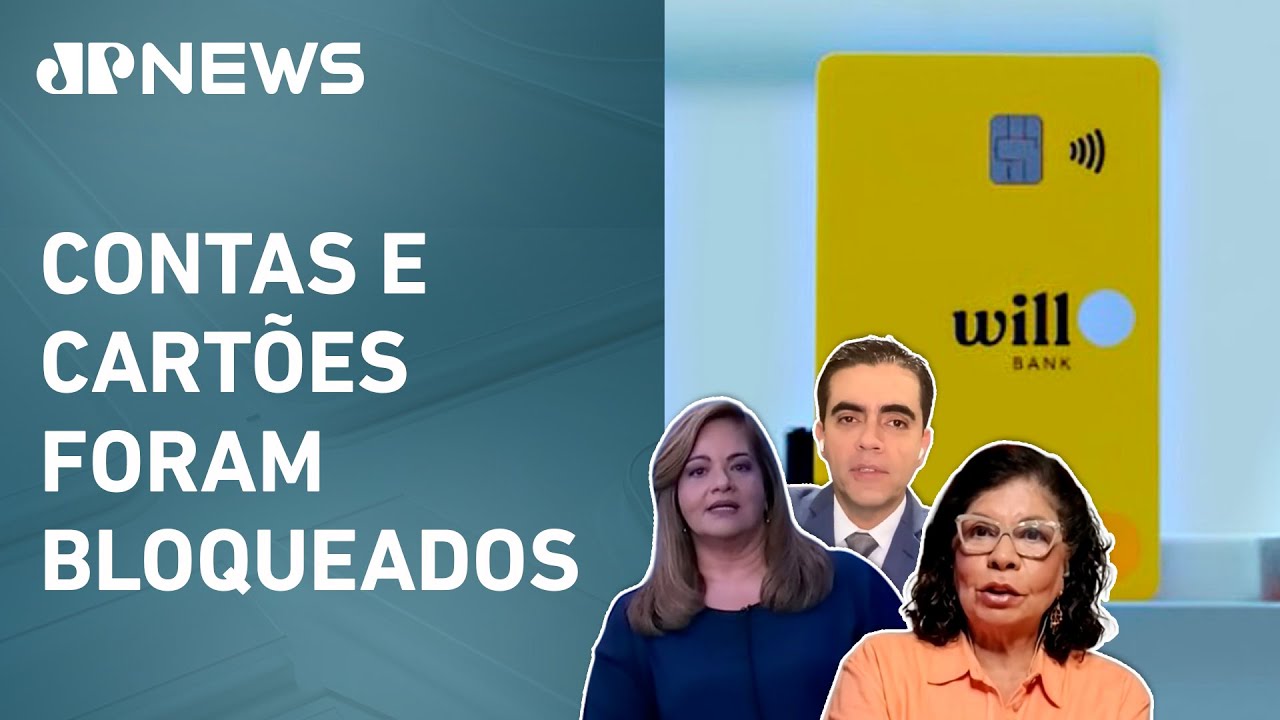 Banco Central decreta liquidação extrajudicial do Will Bank; Dora, Denise e Vilela comentam