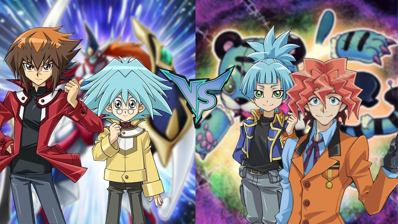 Yu-Gi-Oh! Tag Duel: Jaden Yuki and Syrus Truesdale (GX) vs Sora Perse and Dennis McField (Arc-V)