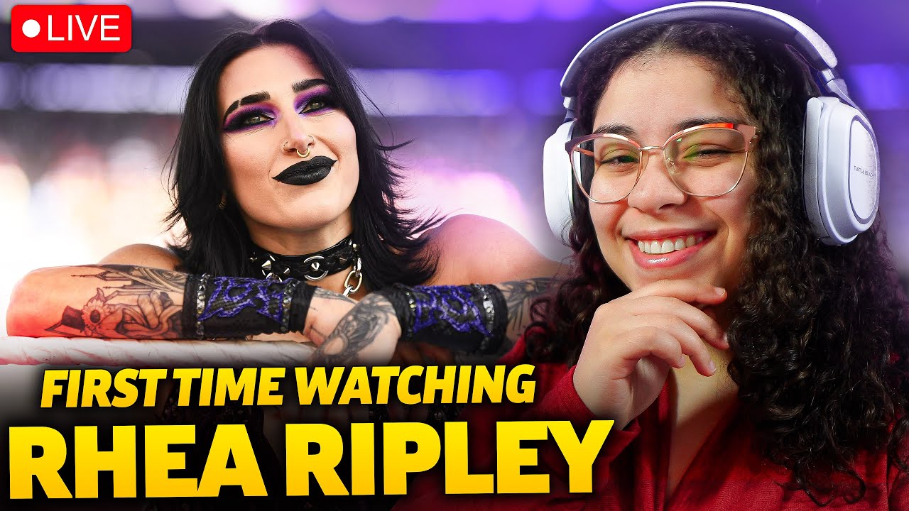 MJ Reacts To Rhea Ripley For The FIRST TIME!