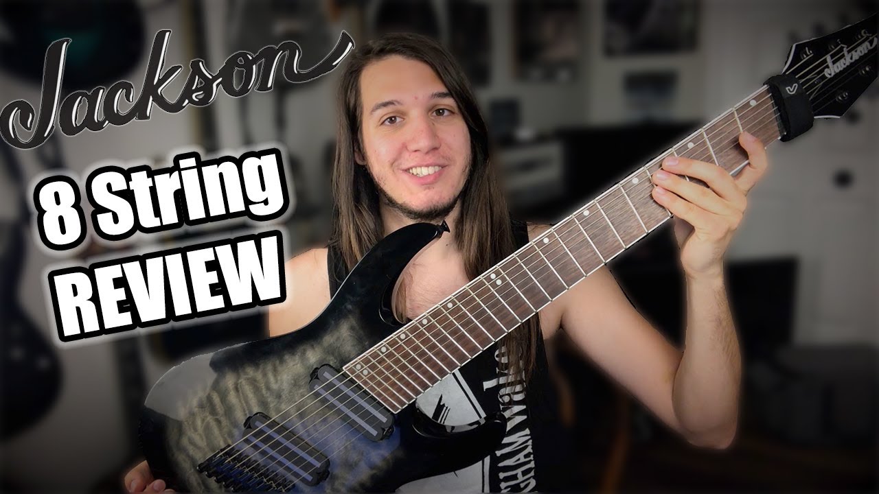 Jackson X Series Soloist Arch Top SLATX8Q MS 8-String Multi-Scale Guitar || HONEST Review/Demo