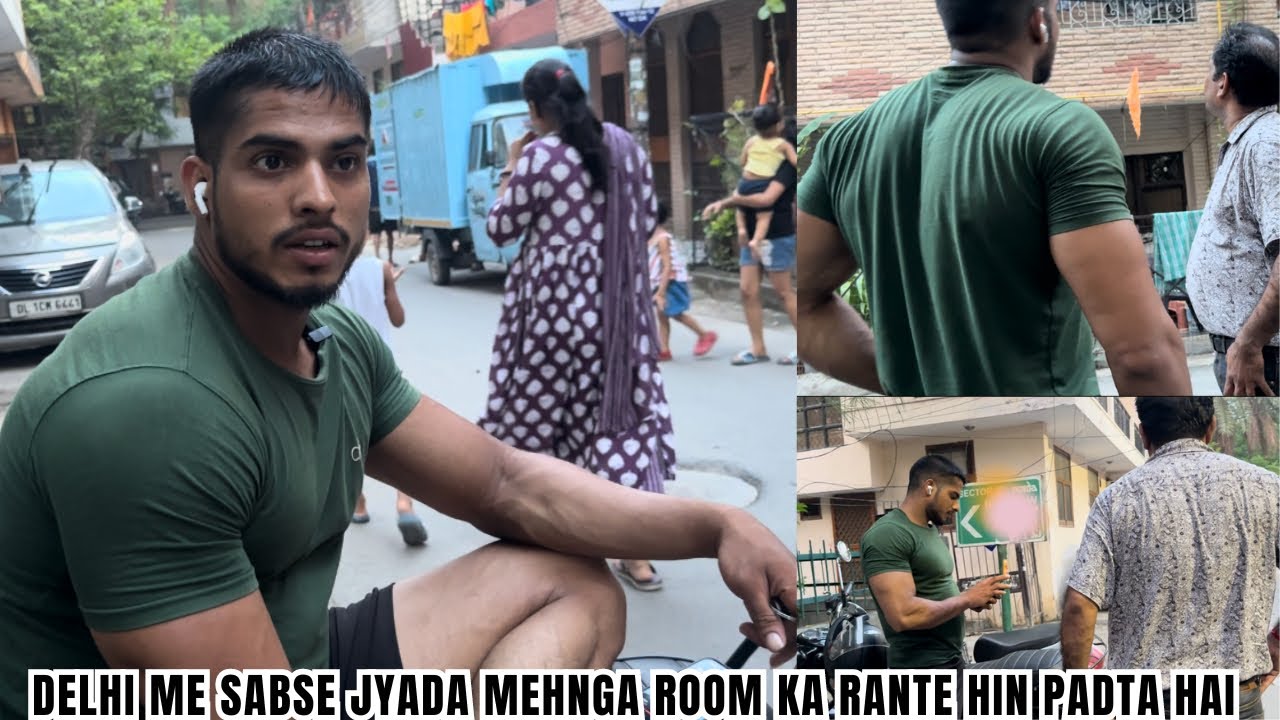 Delhi me sab kuchh sasta hai sivaay room rante ke | diet lta hoon gaining ka aur ho rha hai cutting