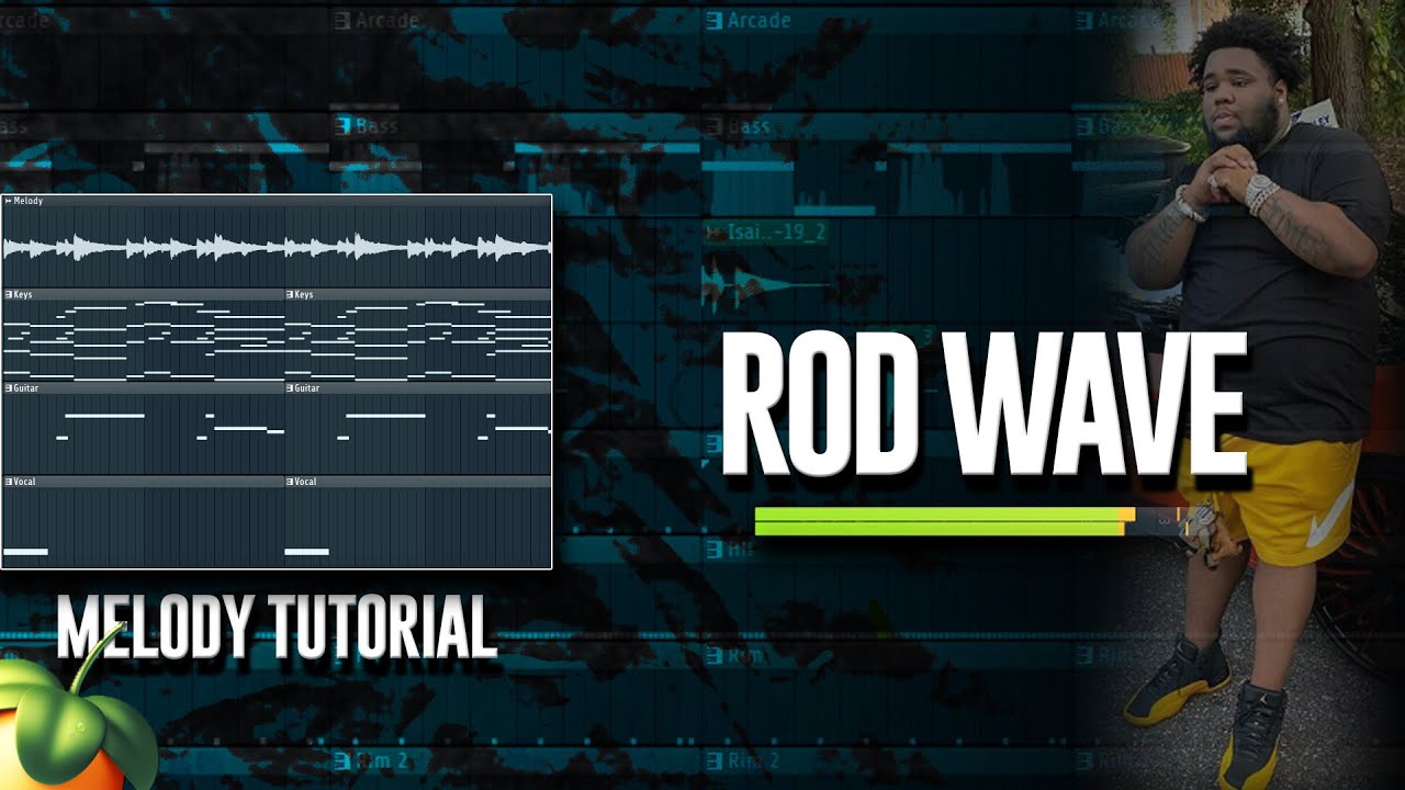 How To Make Melodies For Rod Wave (from scratch)