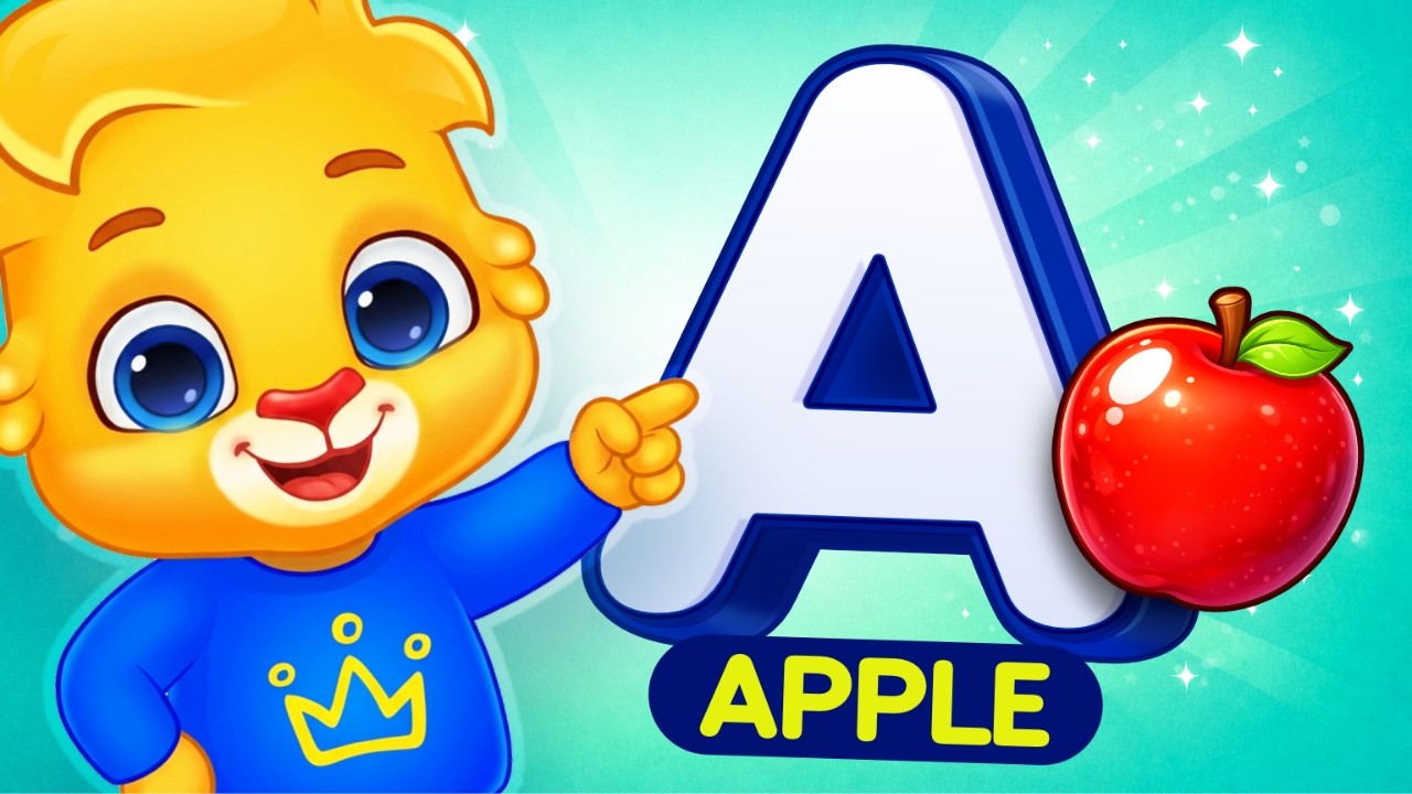 ABC Alphabets From A to Z | Toddler Learning Videos | Kids Learn ABC Letters With Lucas & Friends
