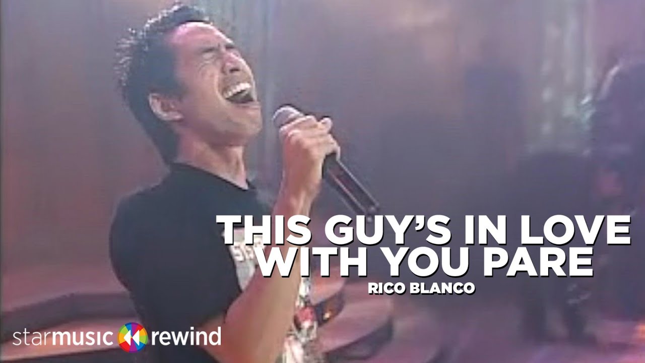 This Guy's In Love With You Pare - Rico Blanco | Himig Handog Love Songs 2002 Finals Night