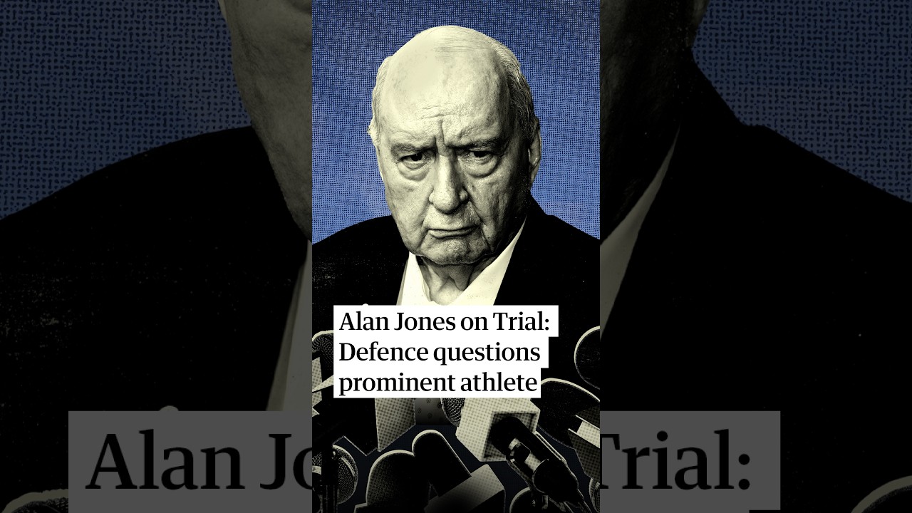 Alan Jones on Trial: Defence barrister questions a prominent athlete on the stand