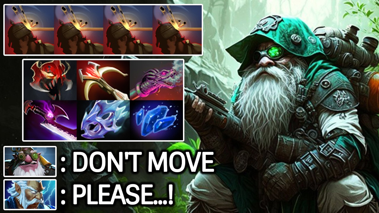 Sniper Machine Gun &ndash; Madness Free Hit Build Dota 2