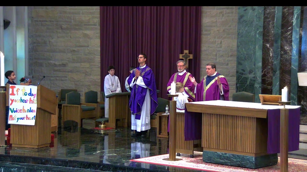 Thursday of the Third Week of Lent & School Mass