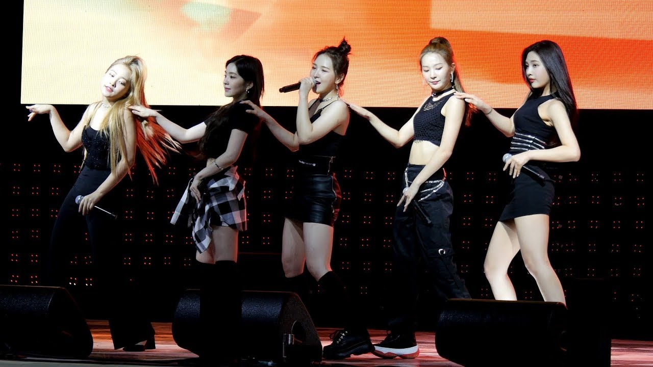 190807 레드벨벳 (Red Velvet) 빨간 맛 (Red Flavor)  [4K] 직캠 Fancam (걸스카우트 국제야영) by Mera