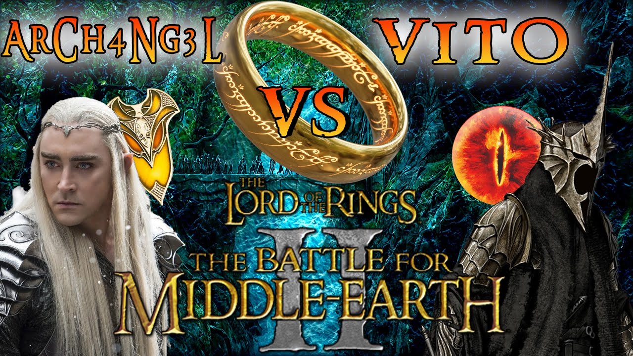 🟢Best 1v1 EVER!! ArCh4Ng3L vs Vito |  Patch 1.09v2 BFME 2 Online Multiplayer