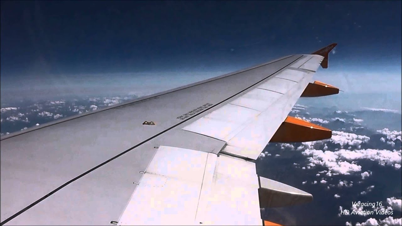 Easyjet EZY3250 Naples (NAP) - London Stansted (STN) A319-100 G-EZGB FULL FLIGHT 16/8/13 [1080p HD]