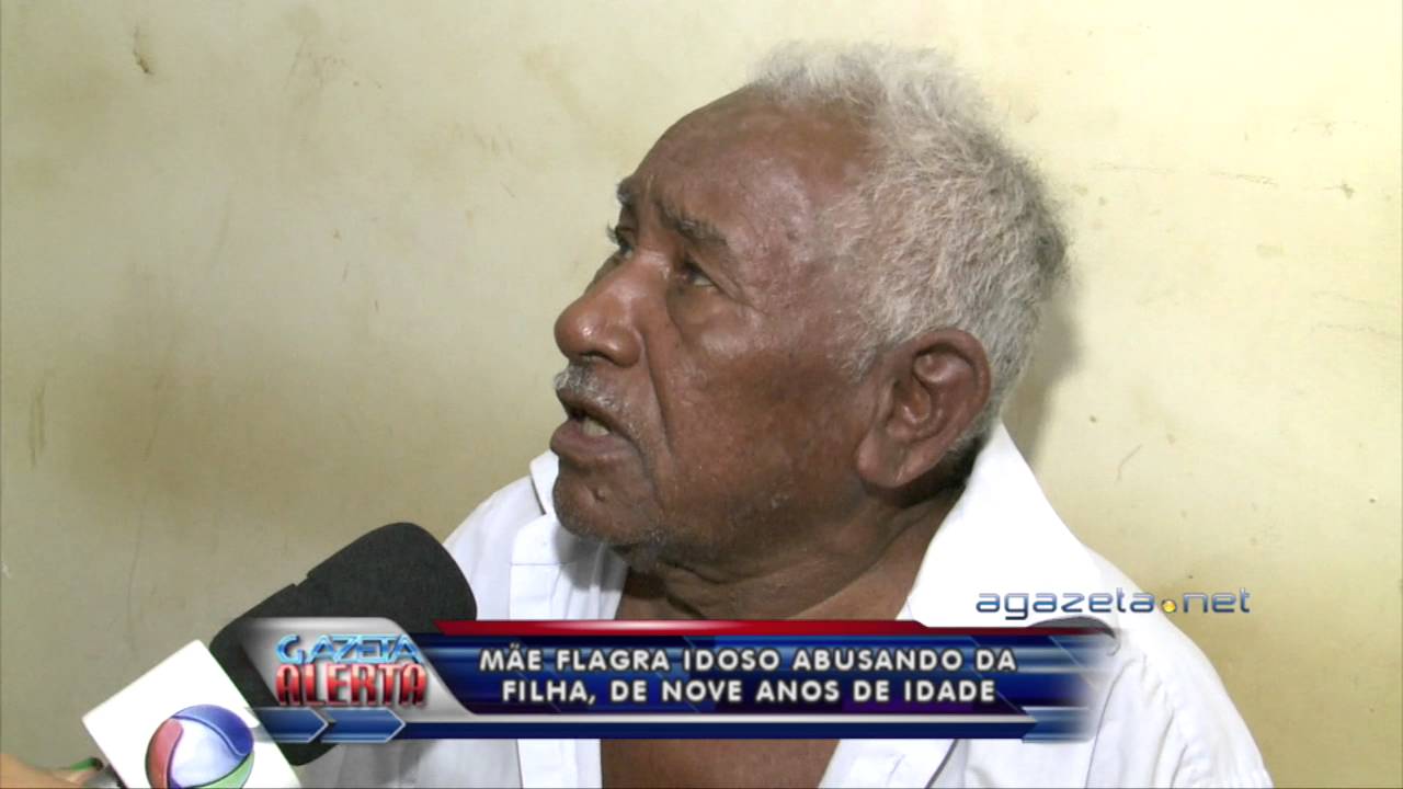 Mãe Flagra Idoso Abusando da Filha de Nove Anos de Idade 09 03 16