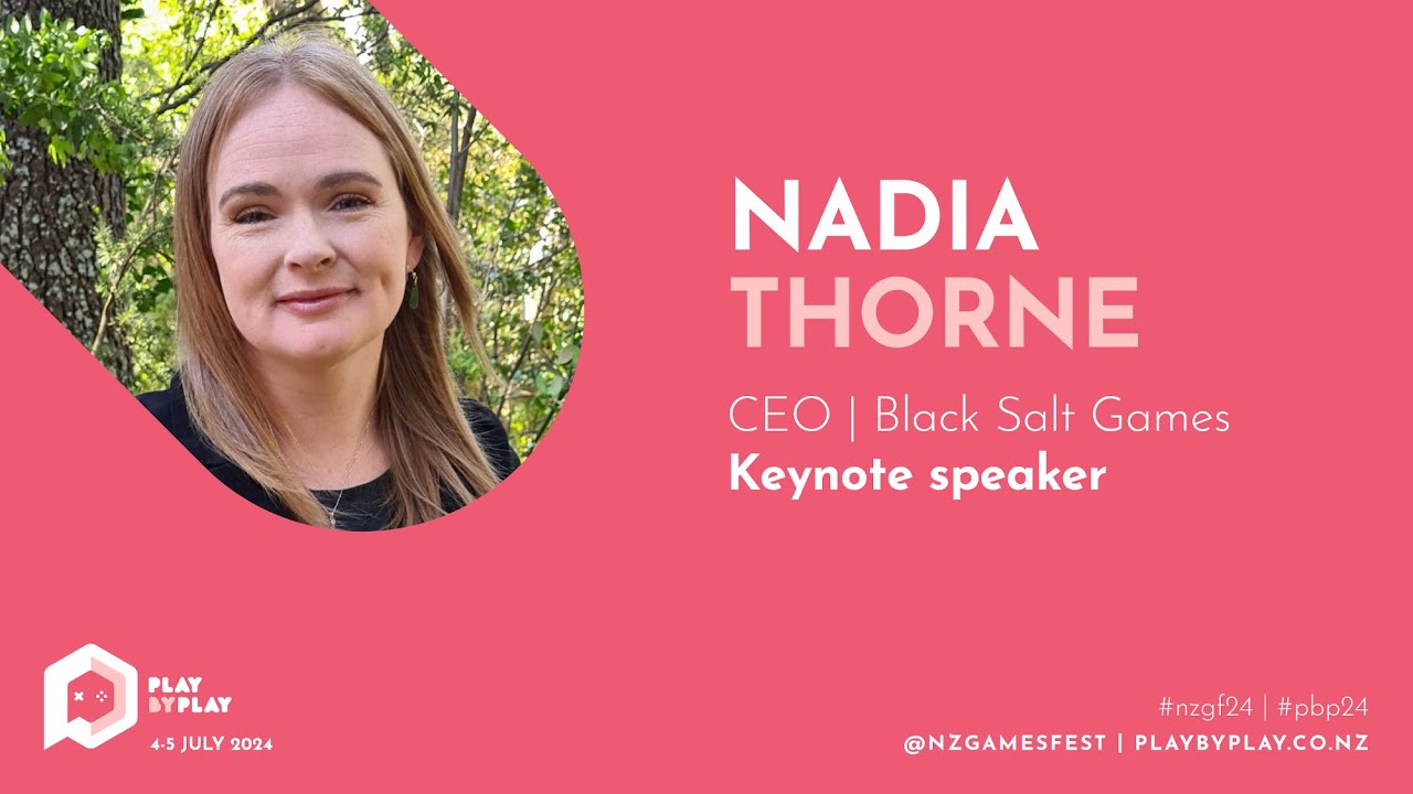 KEYNOTE: Nadia Thorne (Black Salt Games) | PBP 2024