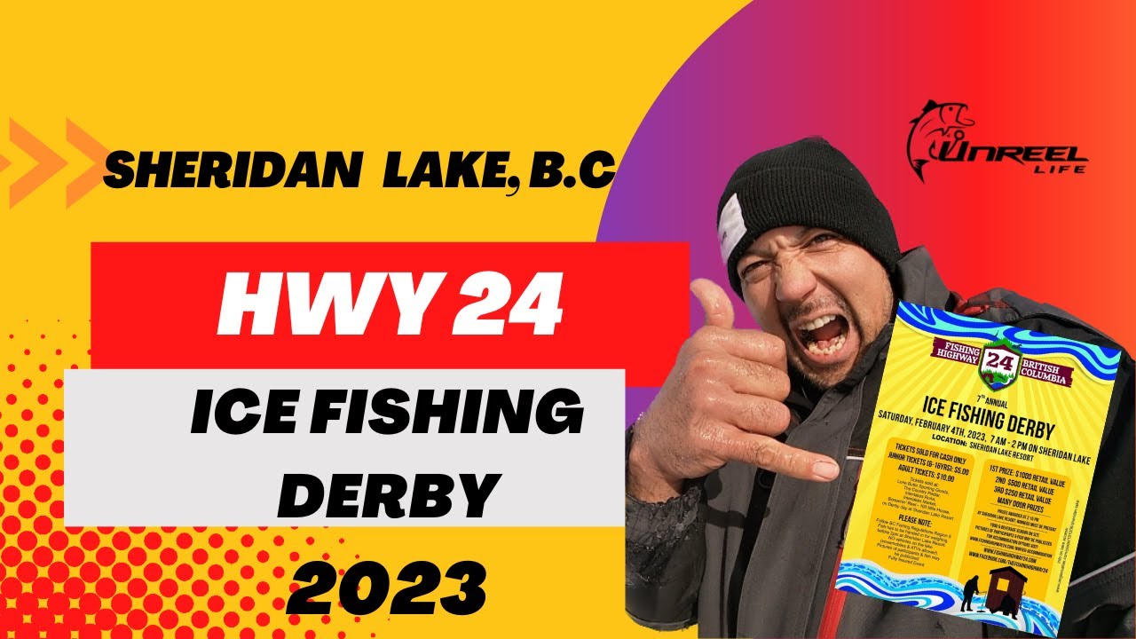 Ice Fishing Rainbows On Sheridan Lake B.C #sheridanlake #bcicefishing