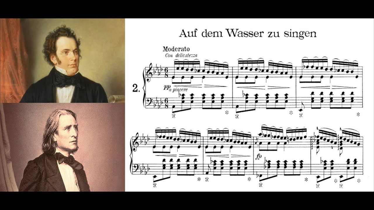 Schubert/Liszt - Auf dem wasser zu singen