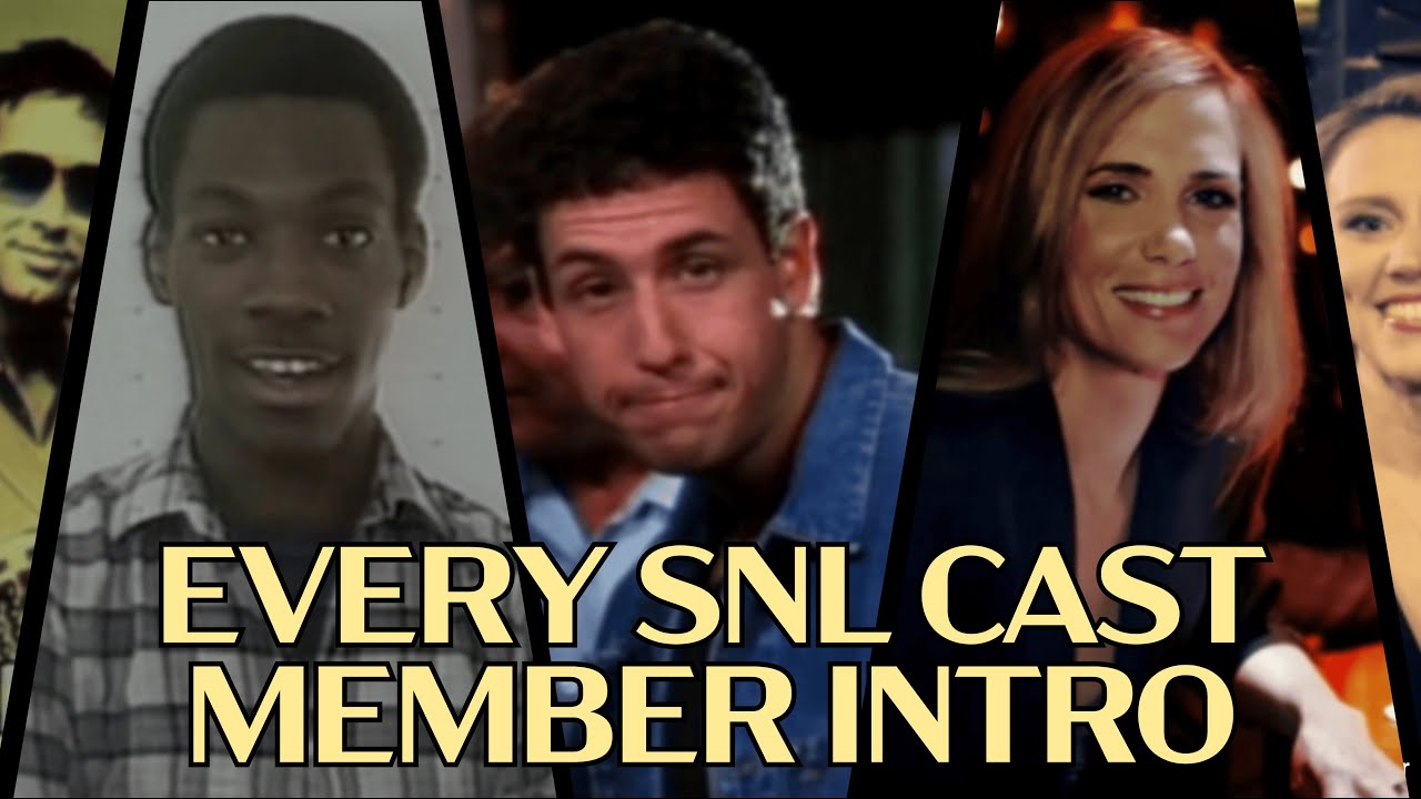 Every SNL Cast Member Intro Ever