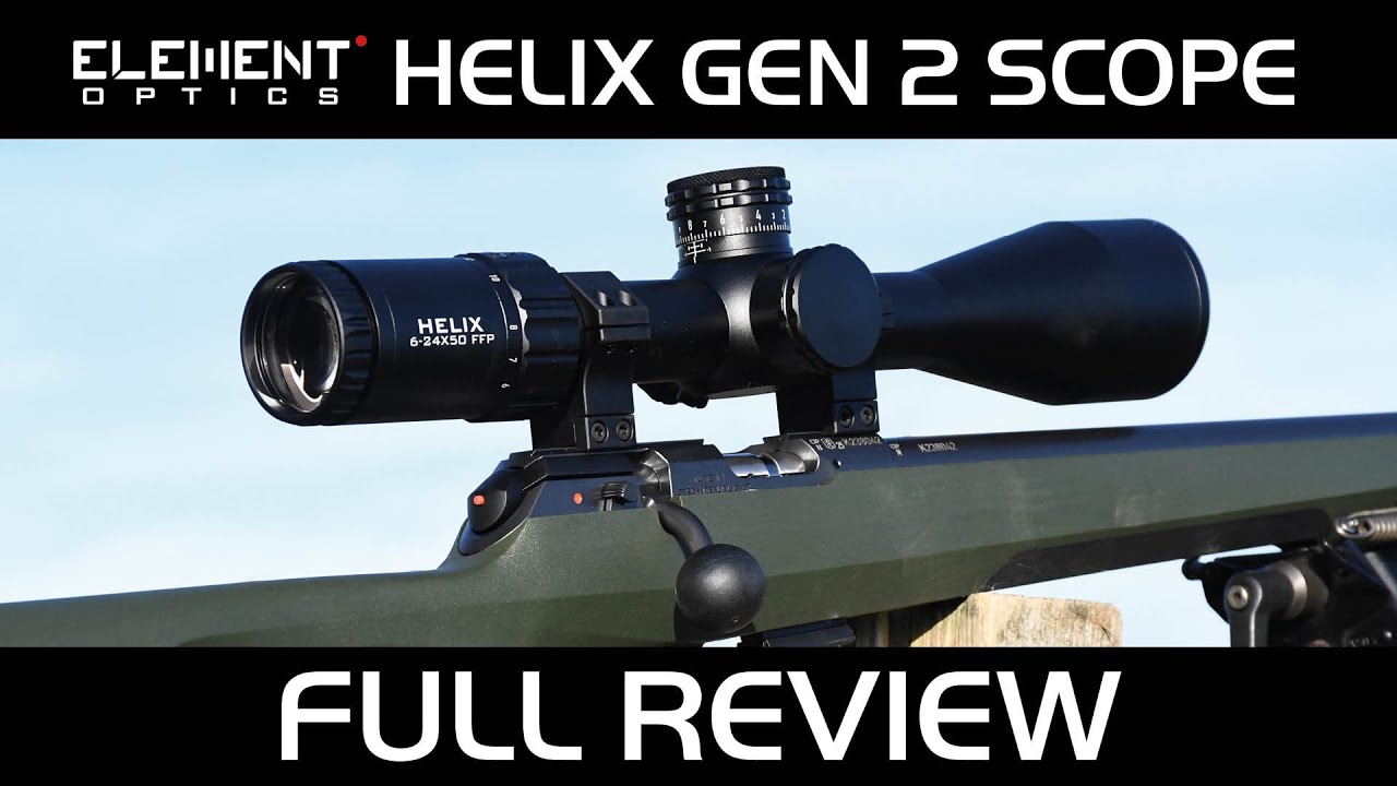 Element Optics Helix Gen 2, 6 24x50 FFP MOA
