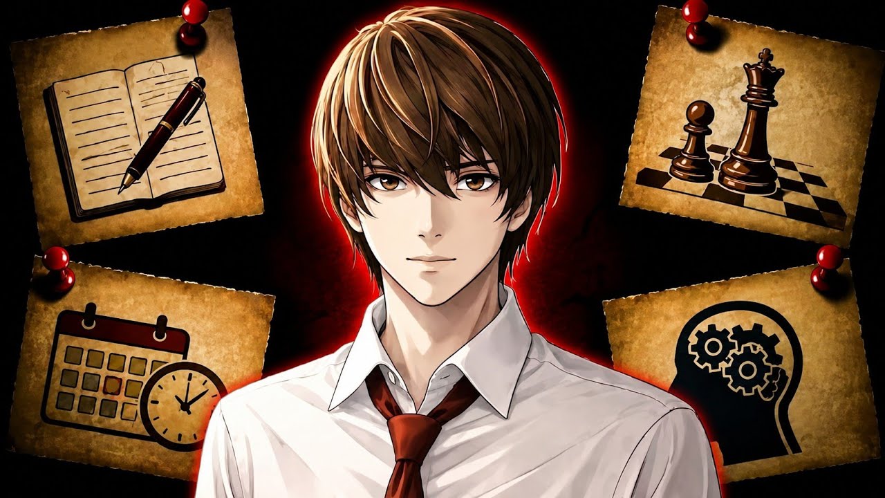 Become a GENIUS student - Like LIGHT YAGAMI 💀 ! Credit: @sigsaa 