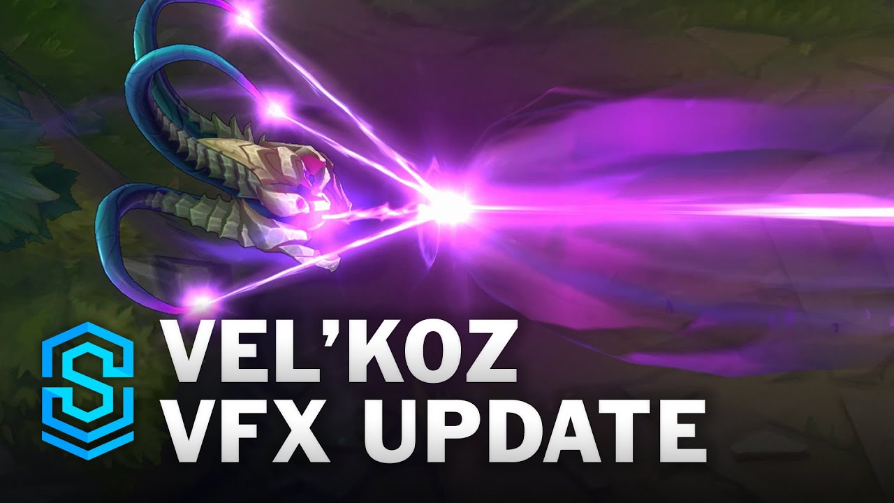 Vel'Koz Visual Effect Update Comparison - All Skins | League Of Legends