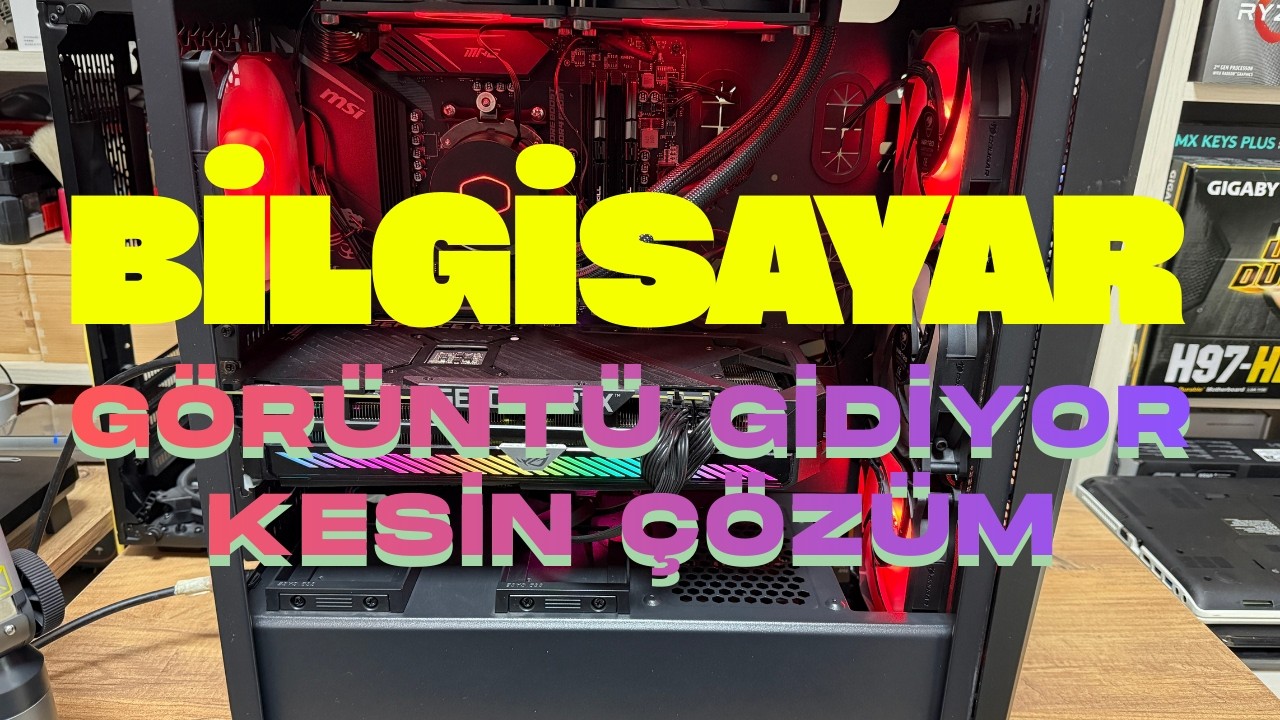 Bilgisayar Görüntü Gelmiyor, Bilgisayara Görüntü gelmeme sorunu,Bilgisayar çalışıyor görüntü gidiyor