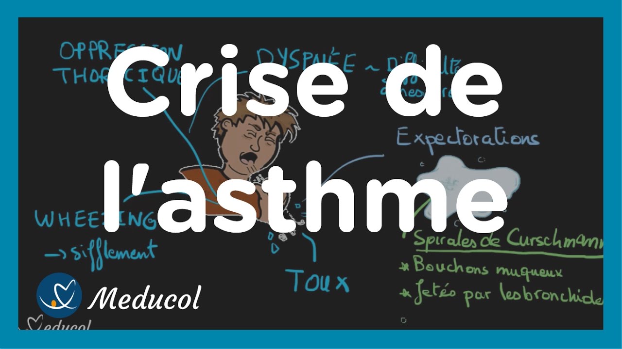 Crise d'asthme: traitement, symptômes et DEP (asthme)