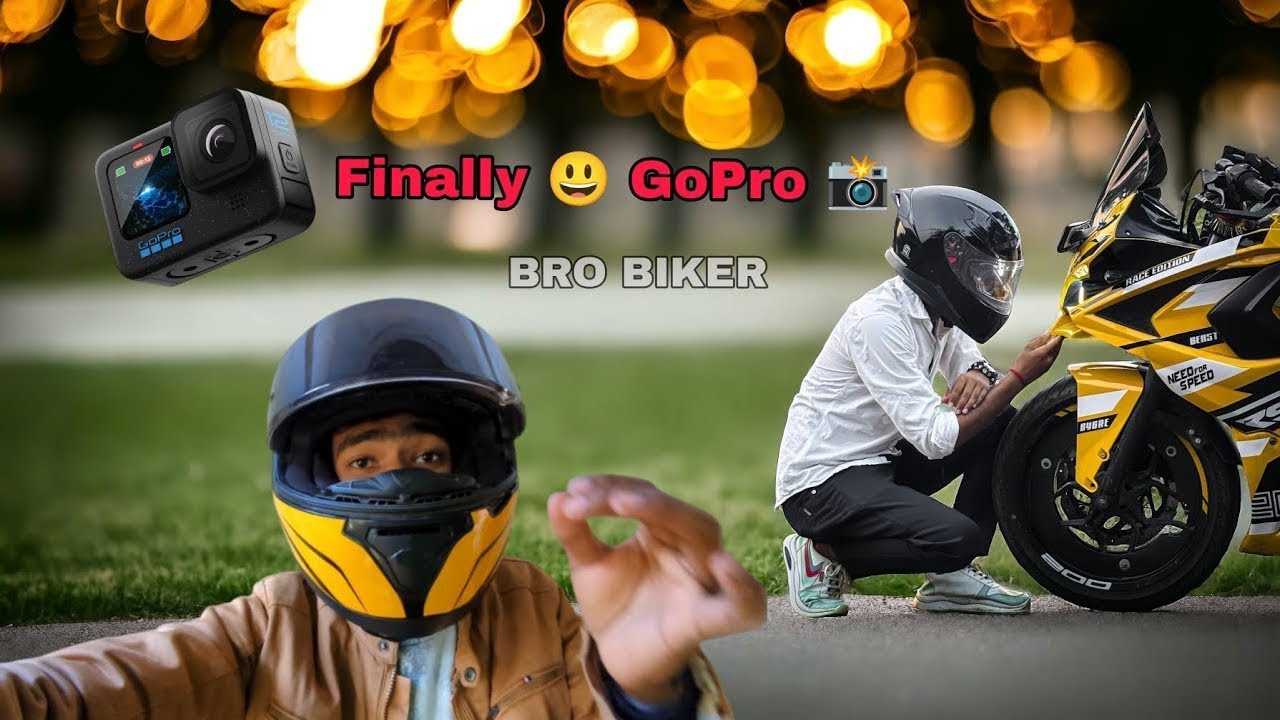 I got a new GoPro  📸 || Konsa model ha? || BRO BIKER 
