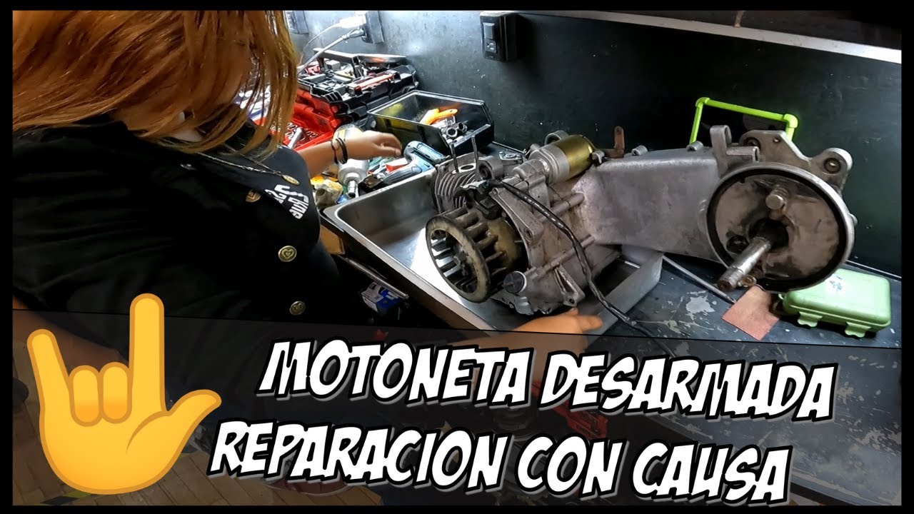 MOTONETA CON MEDIO AJUSTE Y BUENA CAUSA -S2R-