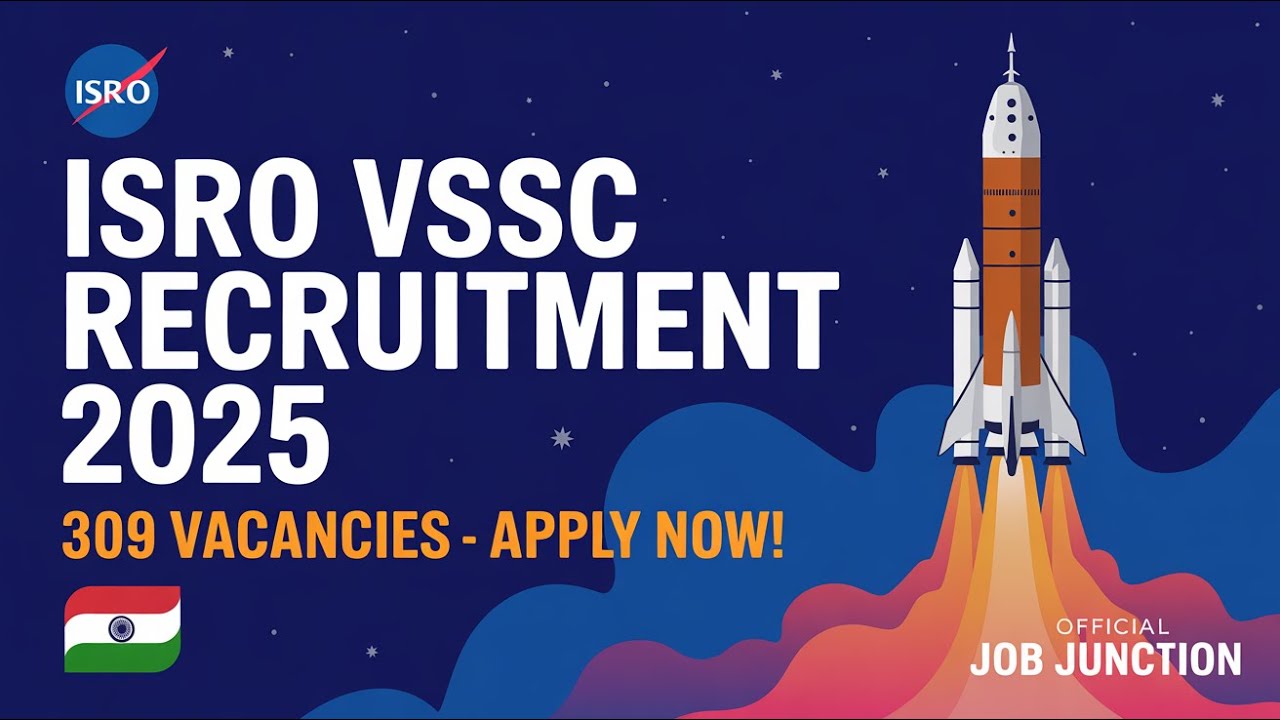 🚀 ISRO VSSC भर्ती 2025 🔥 Assistant, Driver, Fireman, Cook के लिए Vacancy