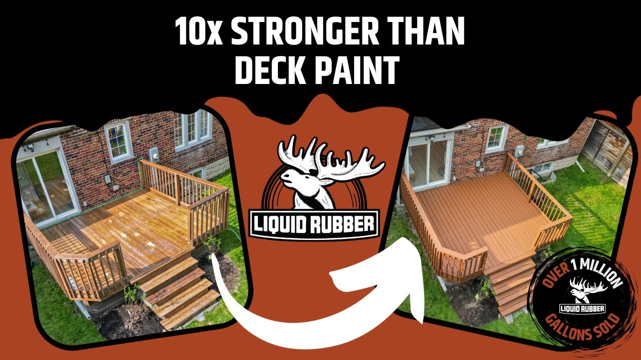 Stop repainting your deck | Protect it with Liquid Rubber