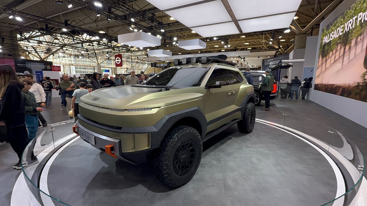 Hyundai N Vision 74 Concept Walkaround | Futuristic Retro EV at Toronto Car Show 2026