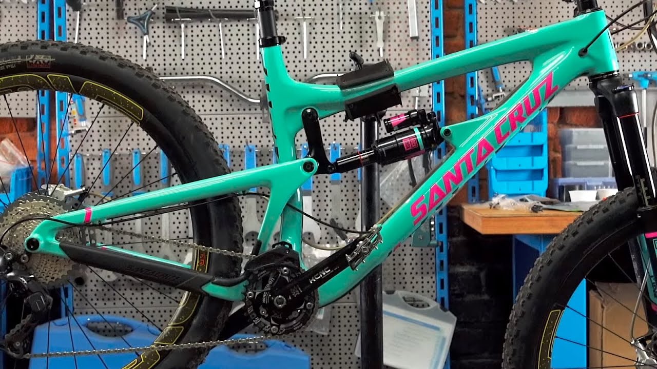 SantaCruz Nomad C 27.5 - описание апгрейда байка