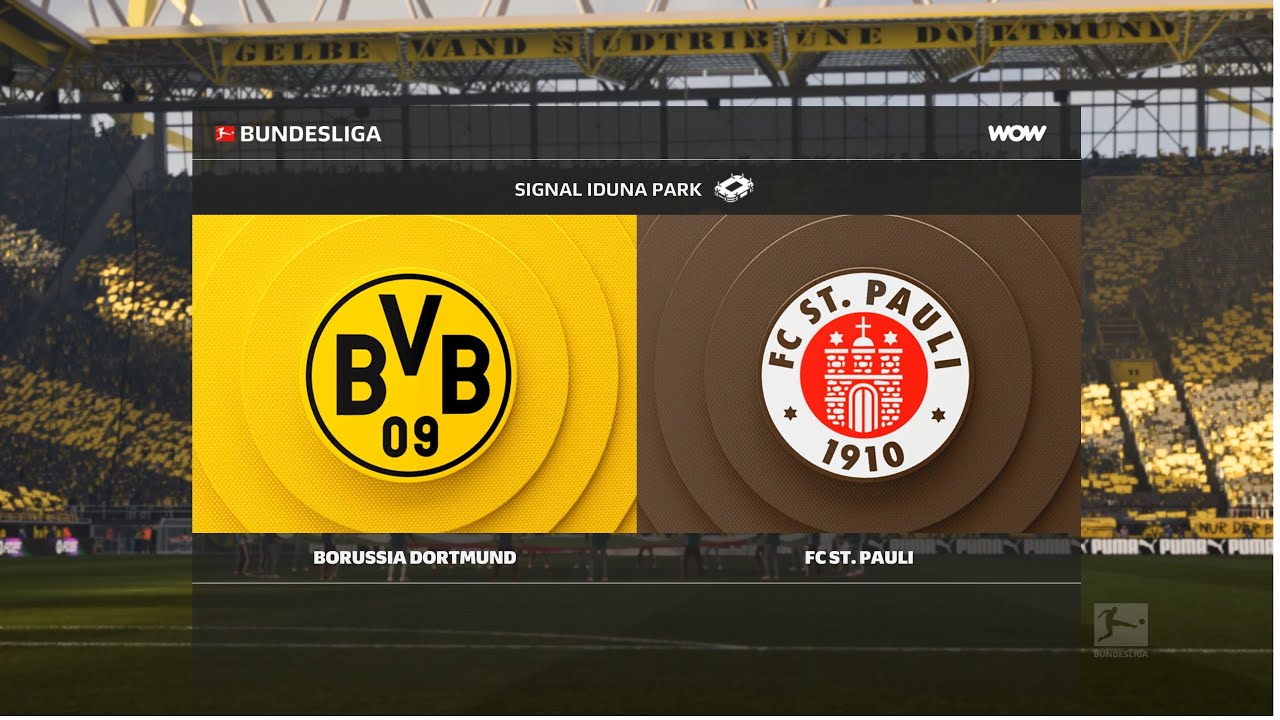Borussia Dortmund vs St. Pauli