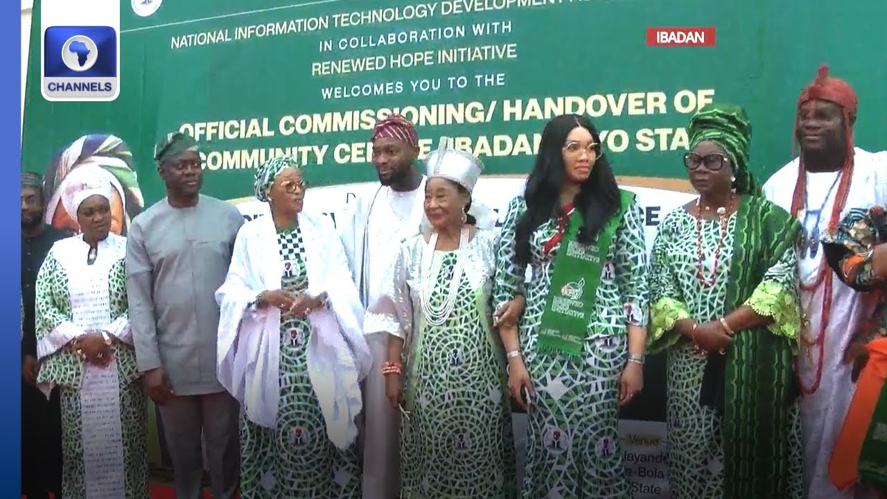 First Lady Remi Tinubu Commissions IT Centre In Ibadan | Live Event