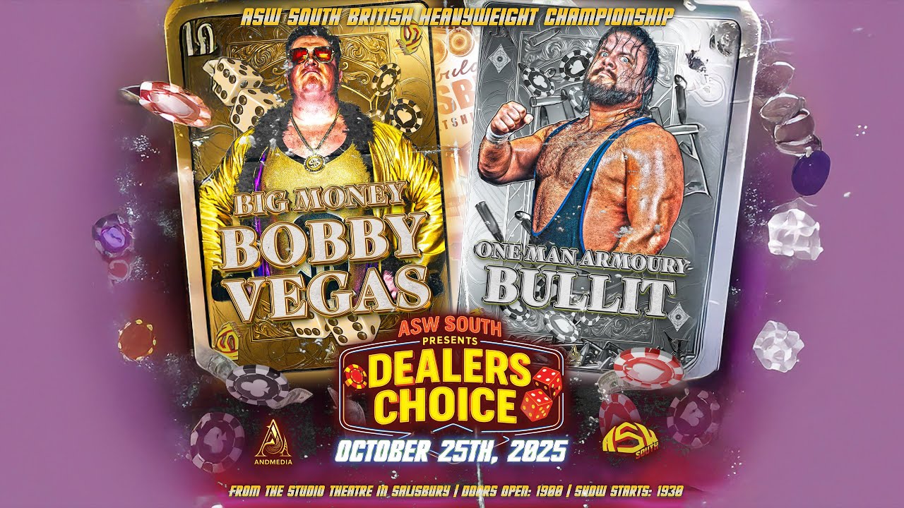 Bullit (C) vs Bobby Vegas (ASW South British Heavyweight Championship)