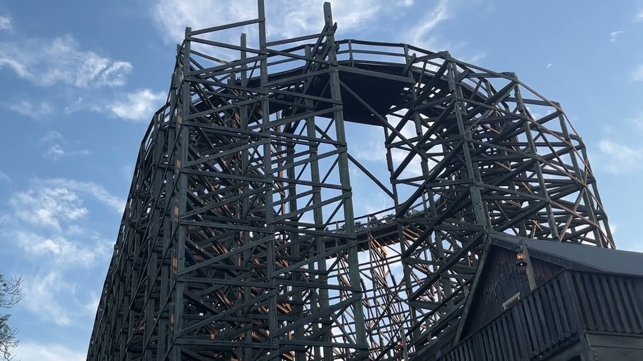 Knotts Berry Farm Ghostrider Off-Ride Footage (No Copyright)