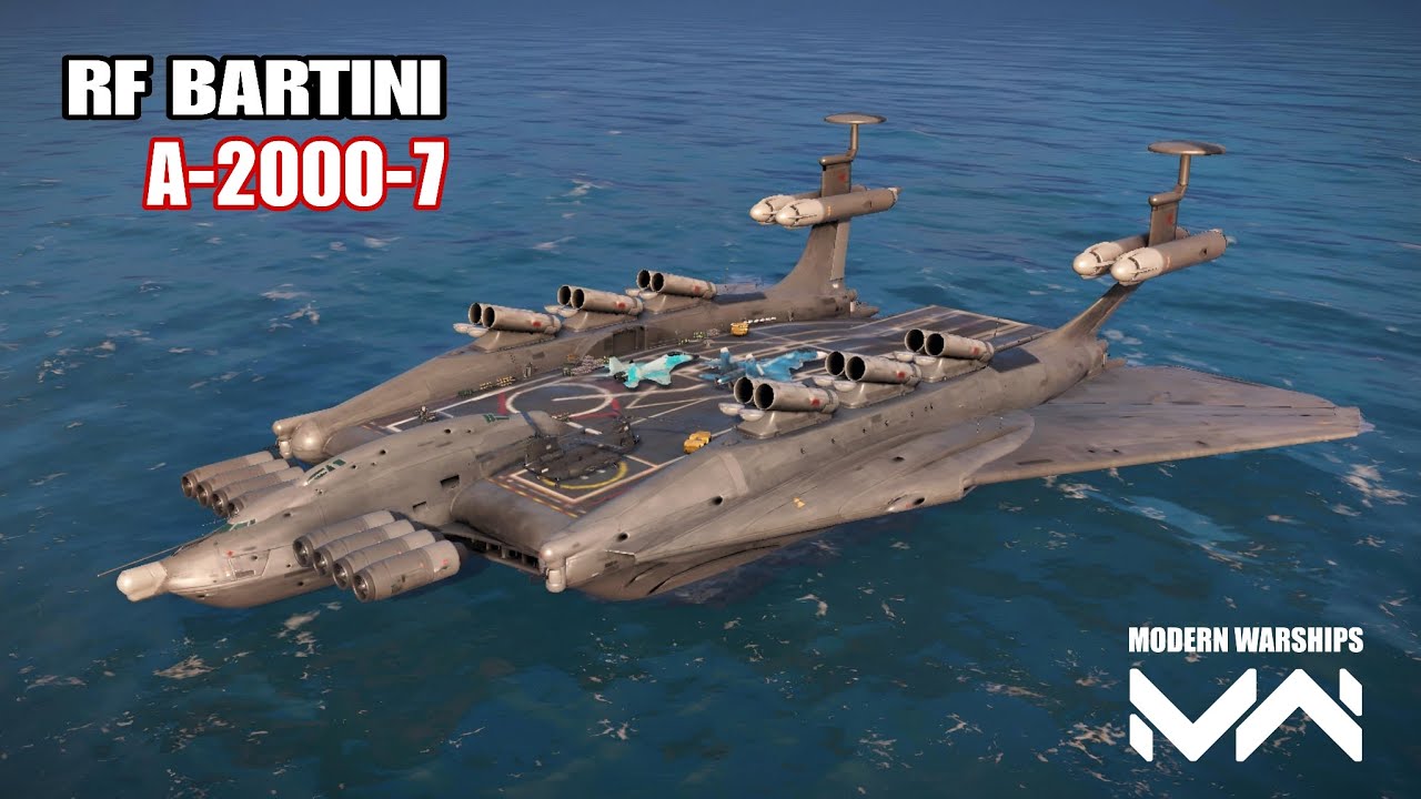RF BARTINI A-2000-7 using in Tandem Wars : Modern Warships