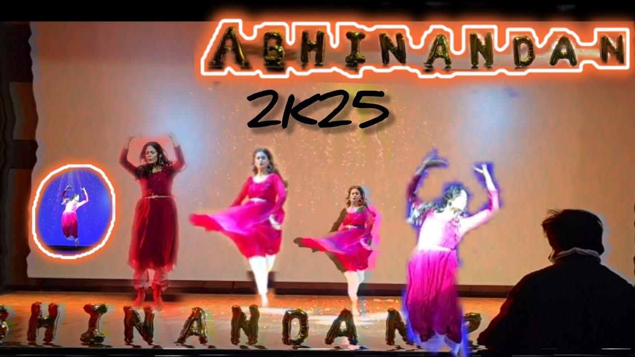 Solo dance || B.i.e.t Jhansi || ABHINANDAN 2K25 || Freshers celebration 🍾 || 
