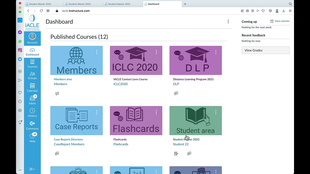 Student Area instructional video (Dec 2022)