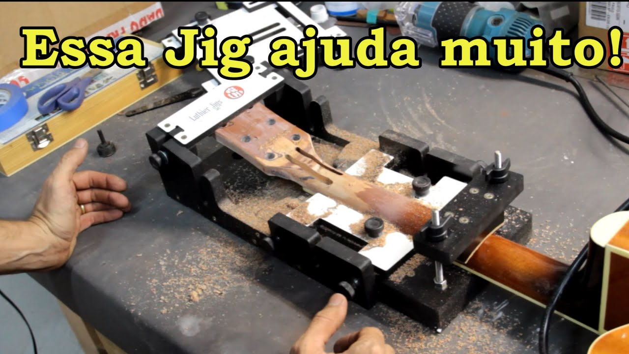 Violão com  Mão/ Braço / Headstock Quebrado! Uma boa ferramenta para ajudar nesse trabalho! Brunelli