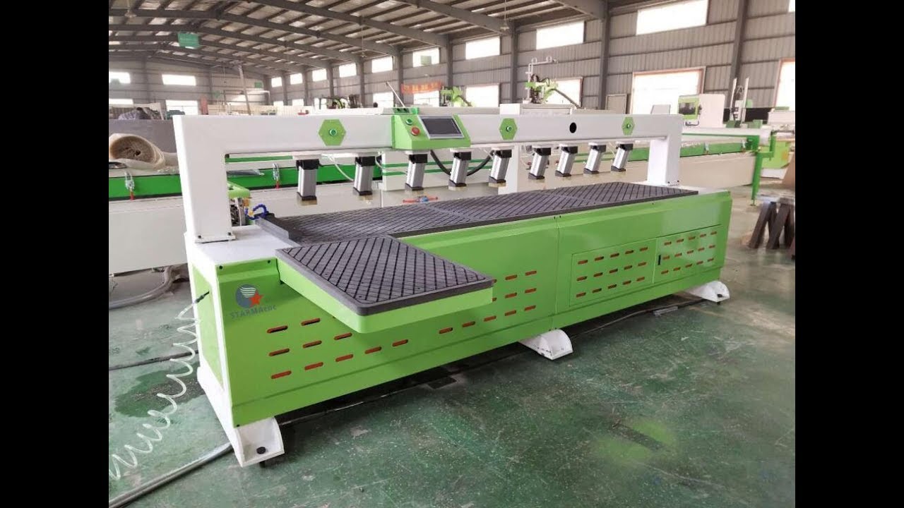 STARMA CNC Laser Side Hole Drilling Machine working video