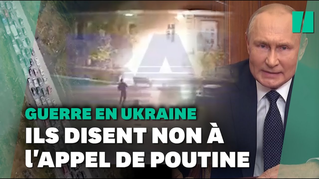 En Russie, la mobilisation voulue par Vladimir Poutine ne se passe pas comme prévu