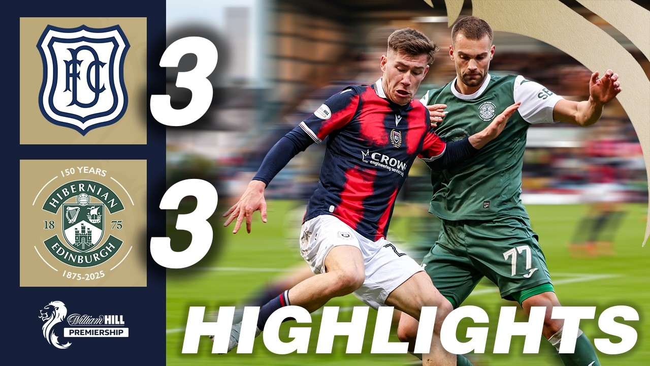 Dundee 3-3 Hibernian | HIGHLIGHTS | William Hill Premiership
