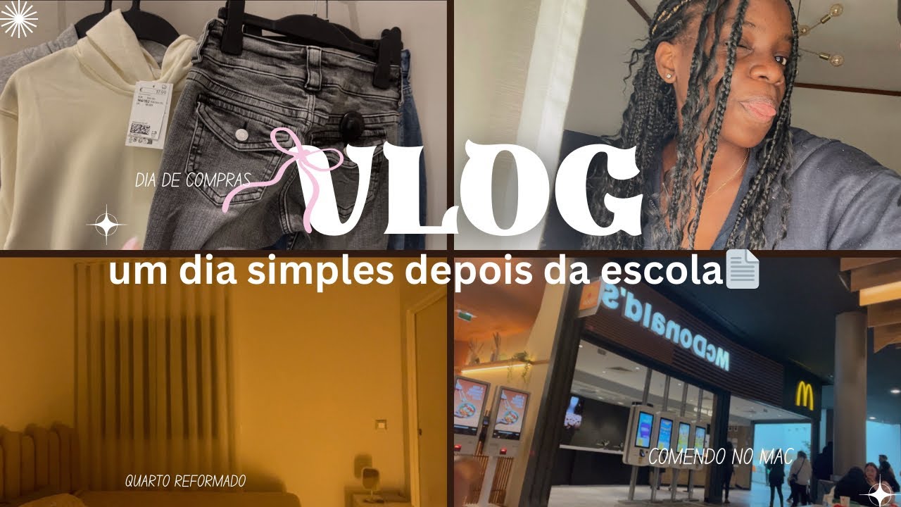 MINHA ROTINA DEPOIS DA ESCOLA 🤍 ARRUMANDO O QUARTO | DIA DE COMPRAS 🛍️ 