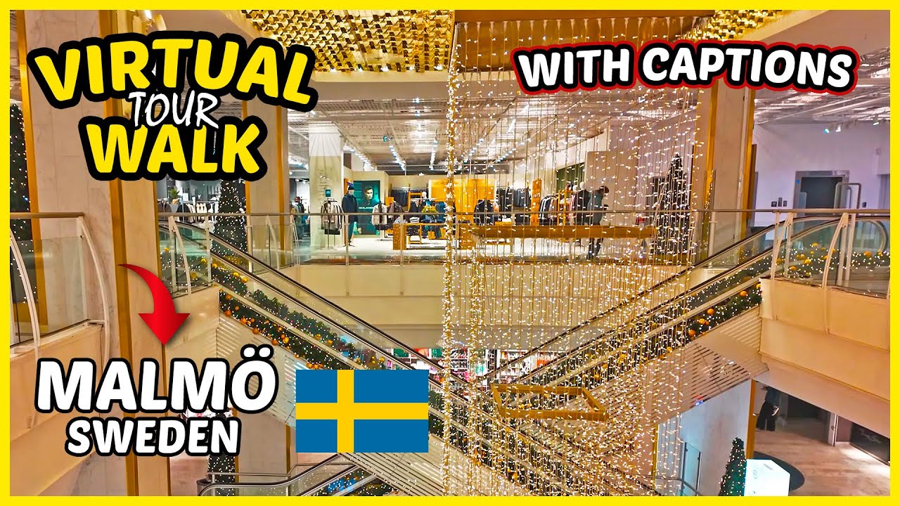 🛍️ Hansa Shopping Center, Malmö, Sweden 🇸🇪 | Walking Tour Inside the Mall