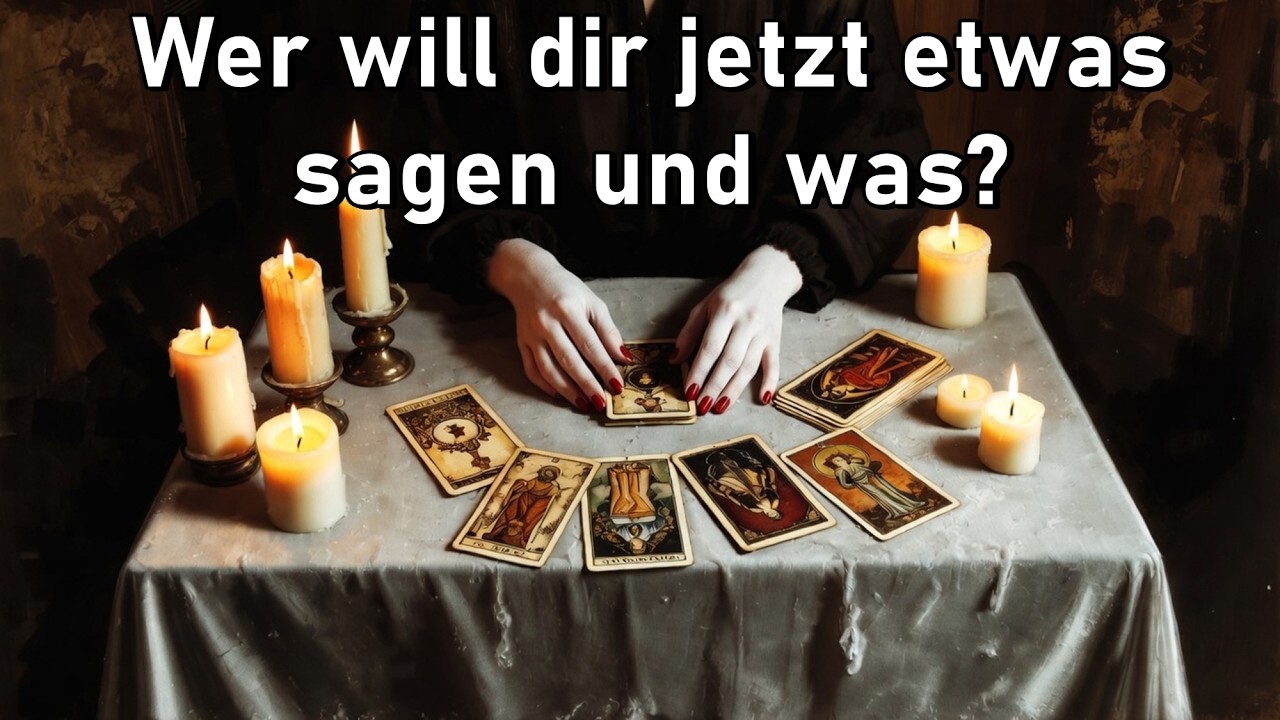 Wer möchte dir jetzt etwas mitteilen und was?