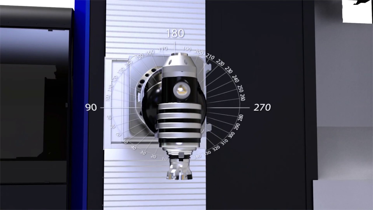 Soraluce Universal Head. Get flexibility! The power of indexing.