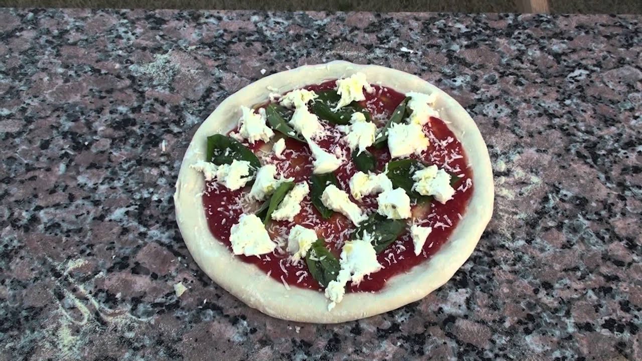 How to Open and Stretch Your Pizza Dough Ball and the Transfer
