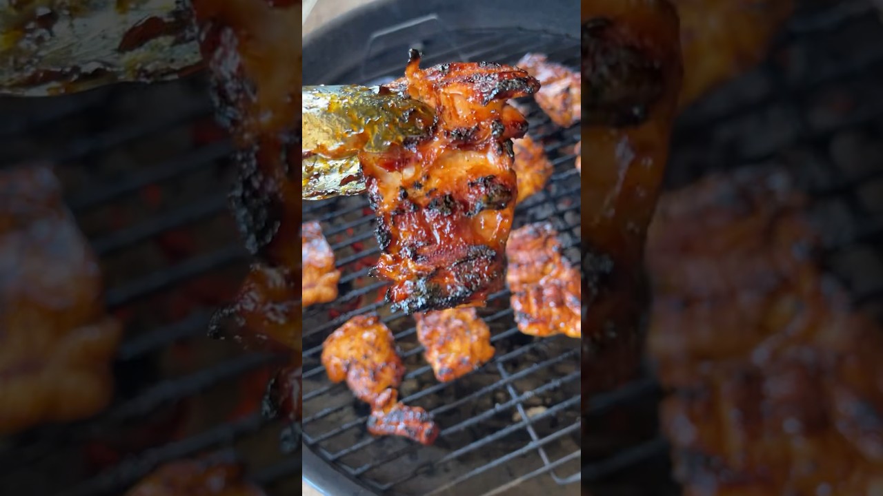 wielokrotnie nagradzany grillowany kurczak 🏆 | Przepis na kurczaka | HowToBBQRight Shorts