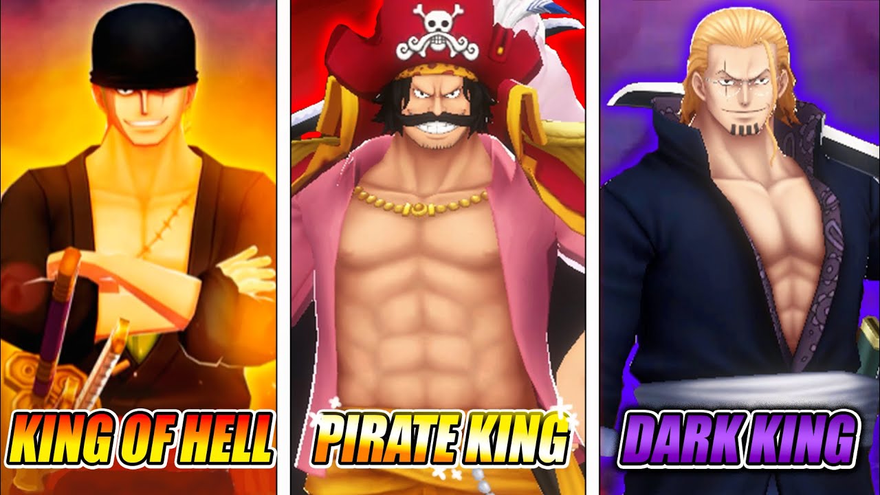 JOGUEI S&Oacute; COM OS REIS DE ONE PIECE NA RANK MAIS ALTA DO MELHOR JOGO ONLINE DE ONE PIECE PARA CELULAR